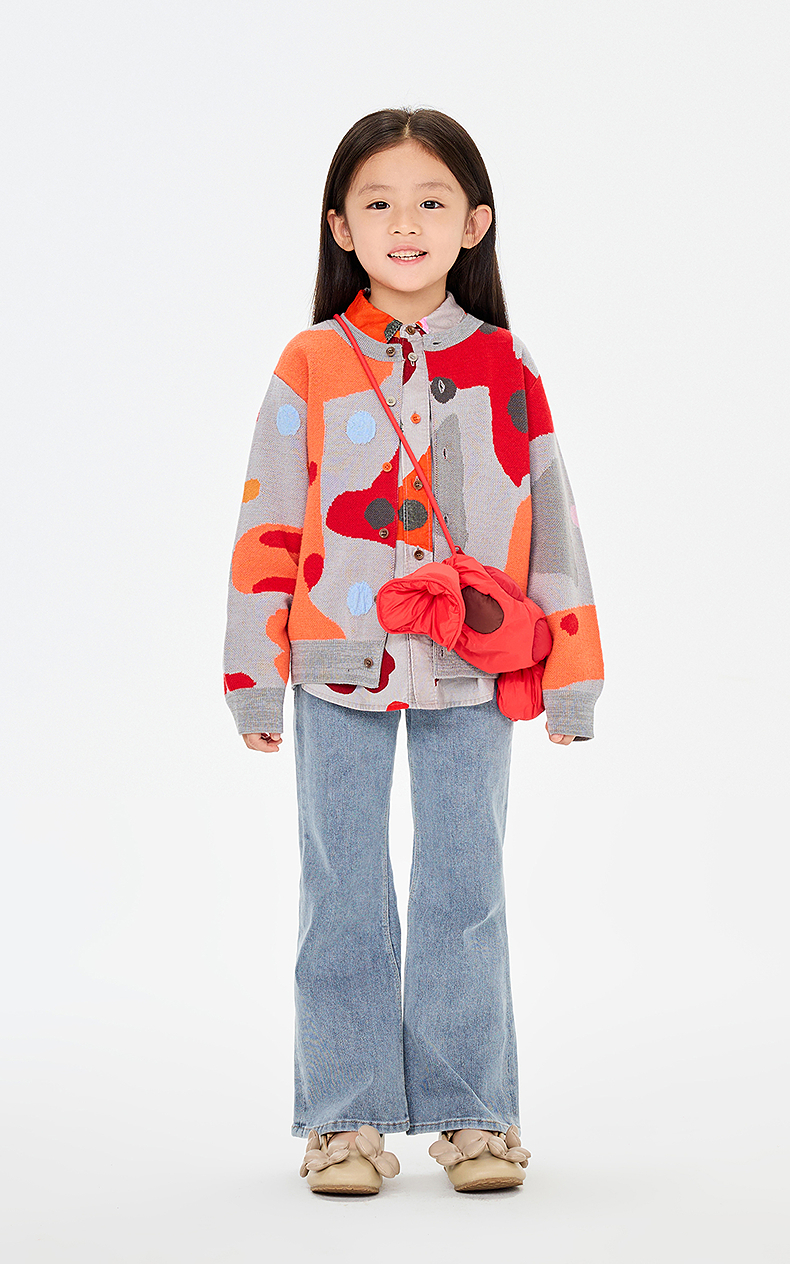 jnby  26年春款  牛仔九分裤 1Q1E12550