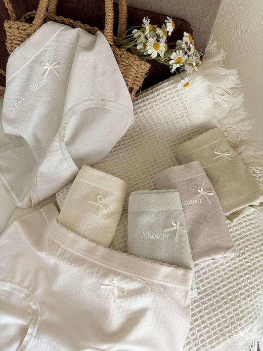 女士加大版内裤透气简约少女内裤女8813 商品图3