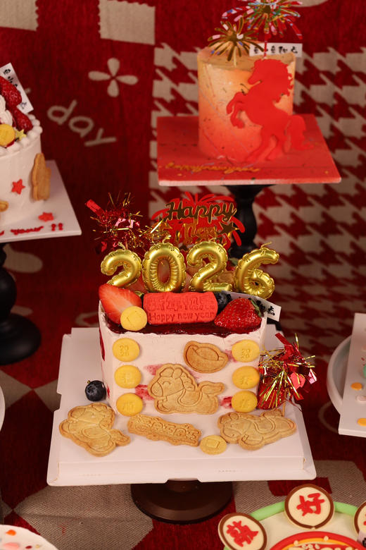 新年蛋糕—2026有福有顺发发发 商品图6
