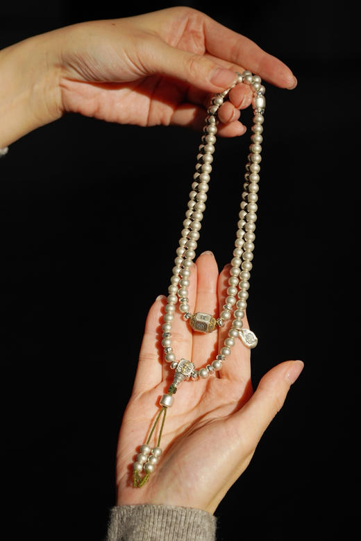 纯银念珠｜砚宝的金银审美 商品图1