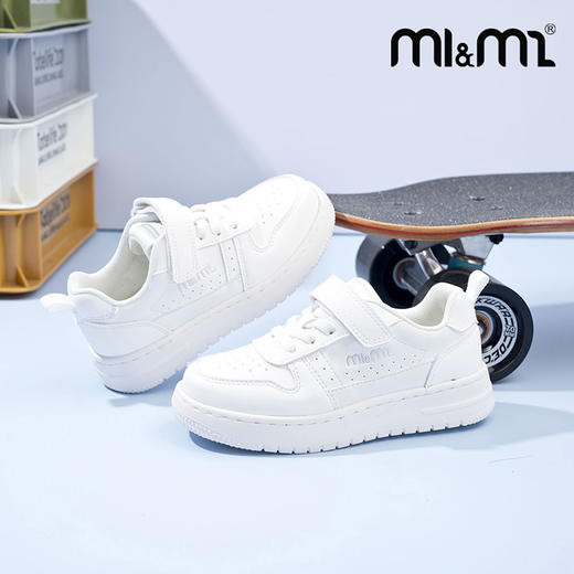 M1M2超轻校园小白鞋(皮)M518A1081 商品图3