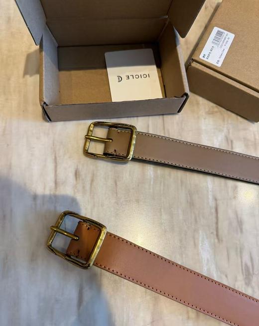 复古且百搭！小禾家 牛皮双面腰带皮带！ 商品图11