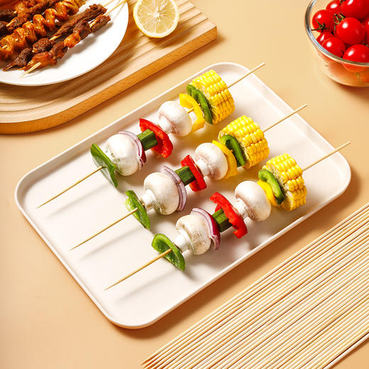 好媳妇烧烤户外露营竹签一次性烤肉签烧烤用品 商品图1