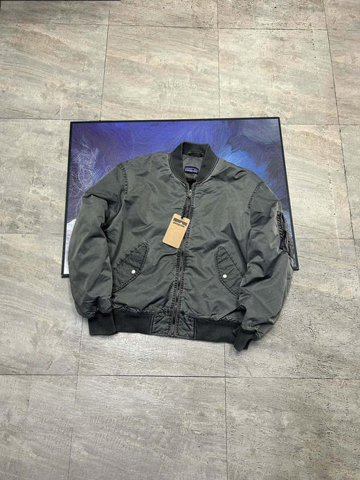 巴塔哥尼亚美式飞行员复古做旧水洗棒球服工装棉服外套 商品图4