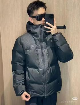 凯家运动户外滑雪科技面料防风750蓬鹅绒保暖连帽羽绒服