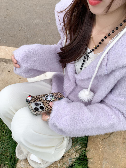 <曾小咸推荐>现货秒杀 ！微信超特价！2色连帽毛织外套 日常199.99 立减100 秒杀99.99！！ 商品图14