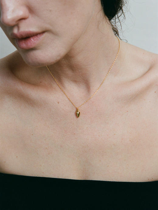 ABOAB｜Horse Eye Pendant Necklace [ 项链 银 / 金 ]【WITHIN THE HORIZON】 商品图2