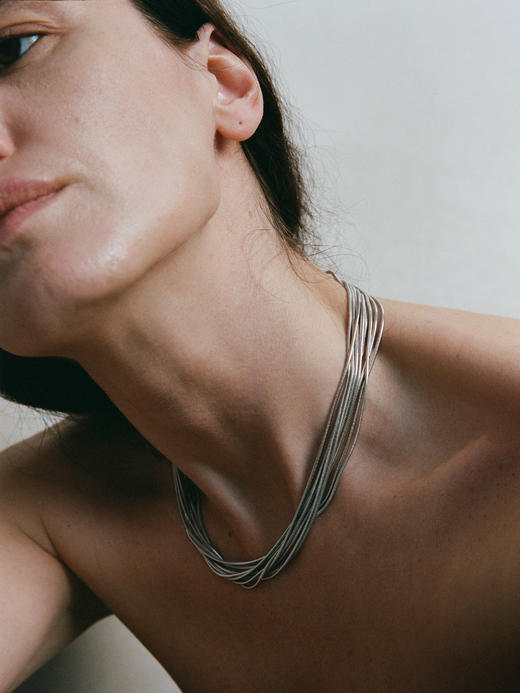ABOAB｜Waves Necklace [ 项链 银 / 金 ]【WITHIN THE HORIZON】 商品图0