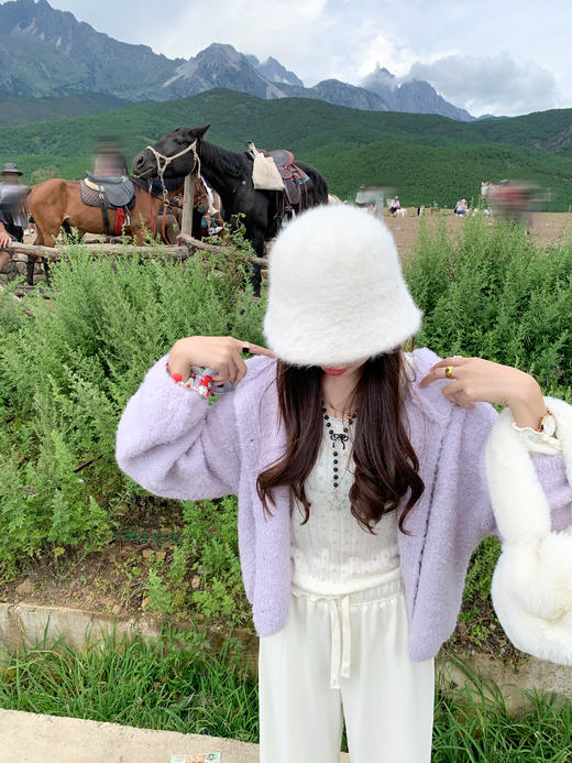 <曾小咸推荐>现货秒杀 ！微信超特价！2色连帽毛织外套 日常199.99 立减100 秒杀99.99！！ 商品图6