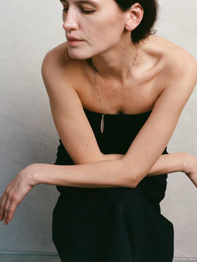 ABOAB｜ Navette Necklace  [ 项链 银 / 金 ]【WITHIN THE HORIZON】