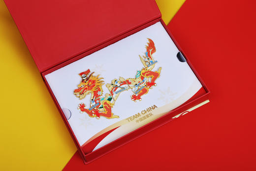 冰雪荣耀·龙腾中国拼图徽章 商品图1