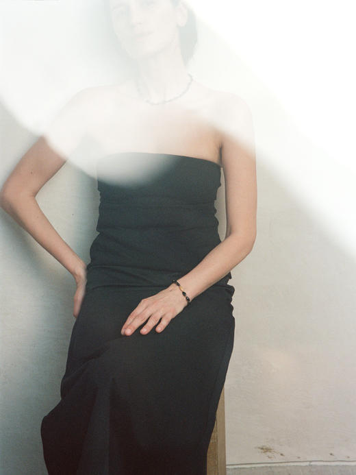 ABOAB｜Skipping Necklace [ 项链 金 +黑玛瑙 / 红石 ]【WITHIN THE HORIZON】 商品图3