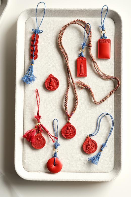 自身防护 破太sui 高含量(95%+)朱砂护身挂件 本命佛 12生肖守护神 商品图4