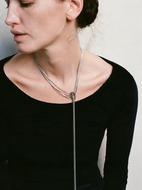 ABOAB｜Layered Waves Necklace [ 项链 银 / 金 ]【WITHIN THE HORIZON】