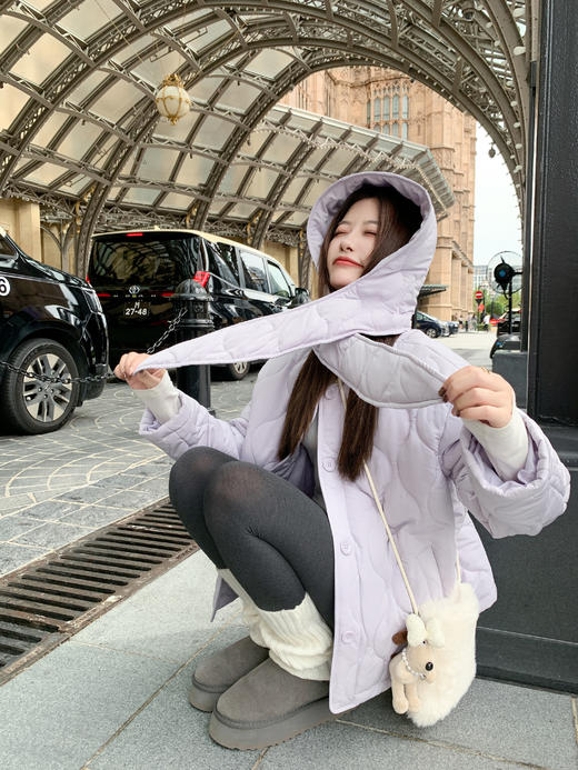 <曾小咸推荐>现货秒杀 ！微信超特价！韩系菱格棉服 日常289.99 立减150 秒杀139.99！！ 工装牛仔裤 秒杀99.99！！ 商品图7