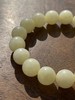 和田淡黄白玉圆珠手链，顺丰包邮 商品缩略图12