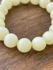 和田淡黄白玉圆珠手链，顺丰包邮 商品缩略图9