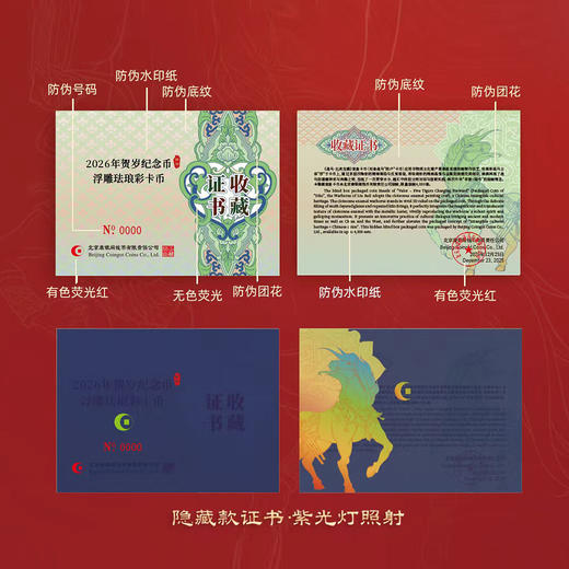 预定！2026马年纪念币+纪念钞官方限量版 康银阁 商品图12