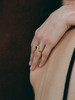 ABOAB｜gold Tilt Marquise Ring [ 戒指 金黑玛瑙 / 金红石 ]【WITHIN THE HORIZON】 商品缩略图0
