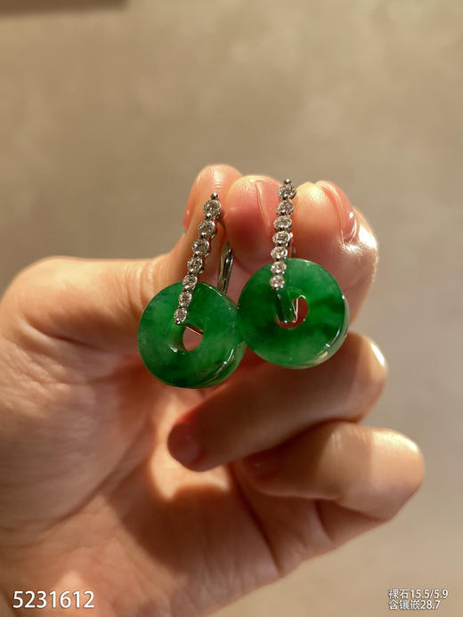 平安扣耳坠【5231612】具体价格微信咨询 商品图0