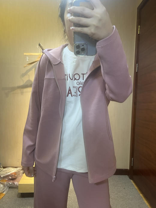 【超显瘦爆款】水淼2025秋新款超显瘦休闲连帽针织外套1187 商品图3