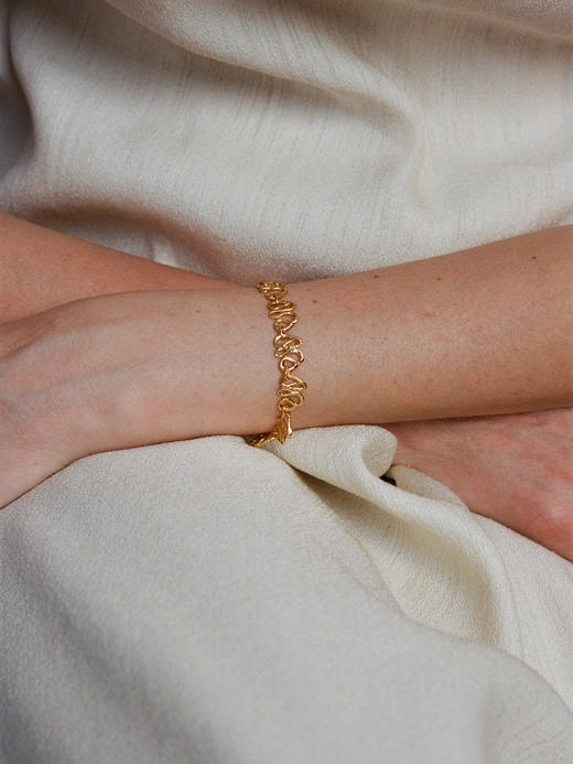 ABOAB｜U Sequence Chain Bracelet [ 手链 银 / 金 ]【WITHIN THE HORIZON】 商品图0