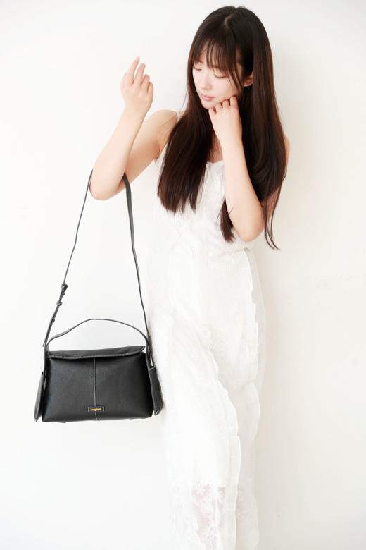 古典中式屋檐包，金属五金+牛皮大身。优雅气质复古单肩包C122768 商品图10