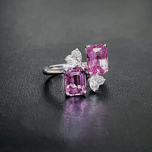 BY EVITA系列 18K镶钻石和尖晶石 戒指 商品图0