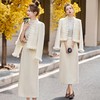 新款冬小香白鸭绒羽绒气质保暖冬装甜美街头风两件套LMJY8861 商品缩略图3