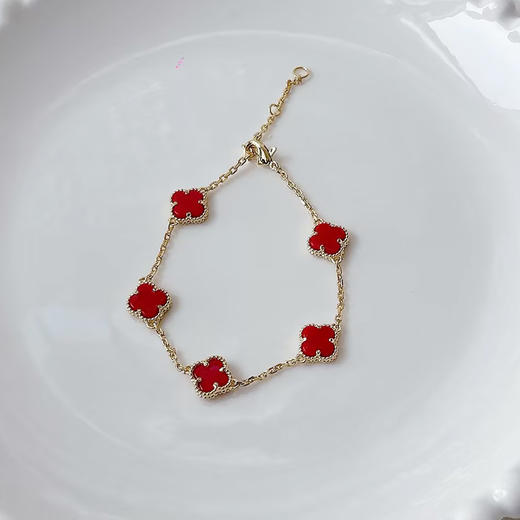 优雅精致四叶草幸运美好手链-纪念日百货门店同款166994877 商品图4