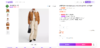 皮毛一体羽绒服，小标刺绣工艺。双拉链灯芯绒翻领羽绒女C122788 商品缩略图5