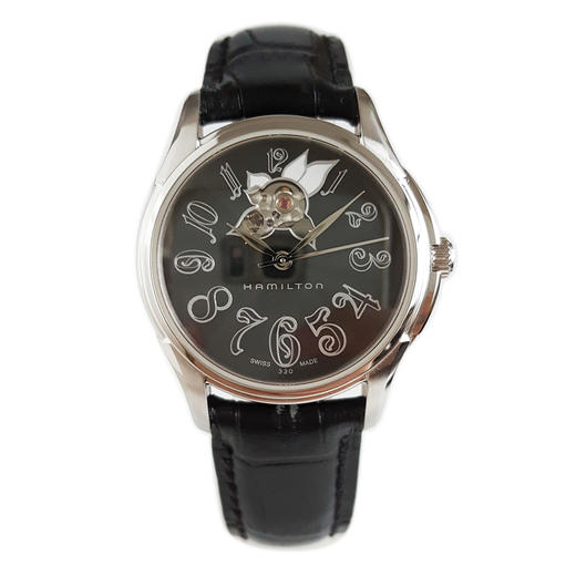 【95新】Hamilton 汉米尔顿H32395733自动机械机芯34MM（女款）爵士系列精钢151225NJS09 商品图0