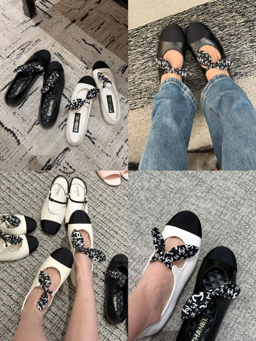 CH-SH 26C 丝绸蝴蝶结玛丽珍 商品图0