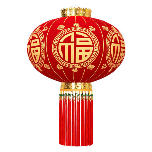 【新款灯笼大门口一对】过年装饰元旦春节布置挂饰 太阳能手工灯笼 商品图4