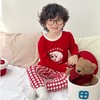 【新年新气象丨吾家红色儿童纯棉内衣套装】整体面料柔软舒适，亲肤透气不闷汗，保暖性也超好，整套红红火火喜气洋洋，印花图案可爱，又趣味满满，男女童都有~ 商品缩略图3