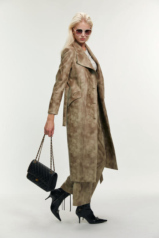 SAFICOO 职场干练 优雅气质型风衣 商品图1