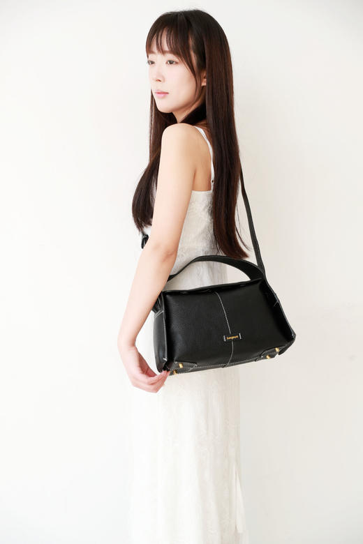 古典中式屋檐包，金属五金+牛皮大身。优雅气质复古单肩包C122768 商品图12