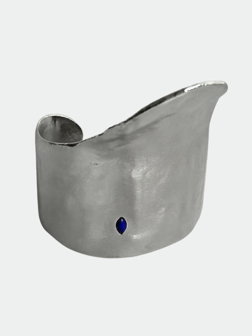 ABOAB｜Saddle Cuff [ 手镯 银青金石 / 金黑玛瑙 ]【WITHIN THE HORIZON】 商品图1