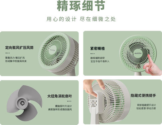 澳柯玛台式循环扇KYT-15YA007 商品图9