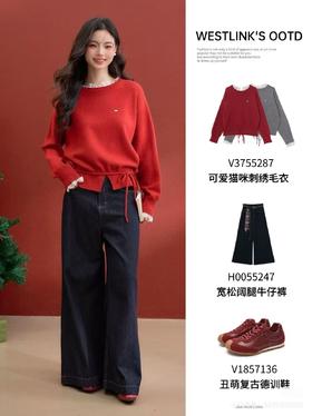 轻松赢很大的圣诞跨年红色系战袍