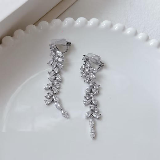 明星同款轻奢水晶流苏气质款耳环-纪念日百货门店同款164699532 商品图2