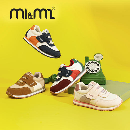 M1M2圆萌复古运动鞋M536A2037 商品图1