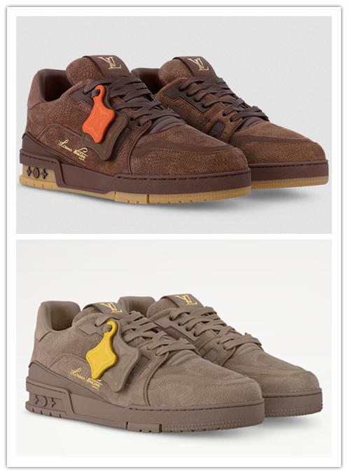 官网新配色男款皮面系带运动鞋 商品图0