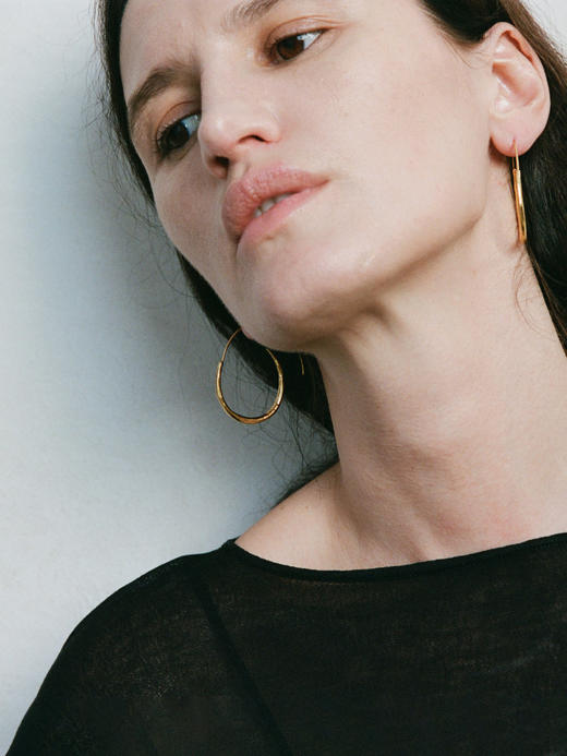 ABOAB｜Island Hoops Earrings   [ 耳环 银 / 金 ]【WITHIN THE HORIZON】 商品图0