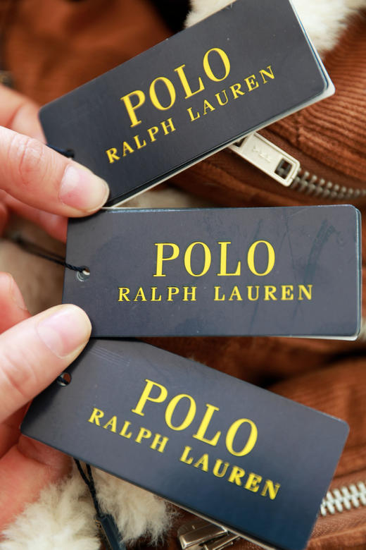 皮毛一体羽绒服，小标刺绣工艺。双拉链灯芯绒翻领羽绒女C122788 商品图2