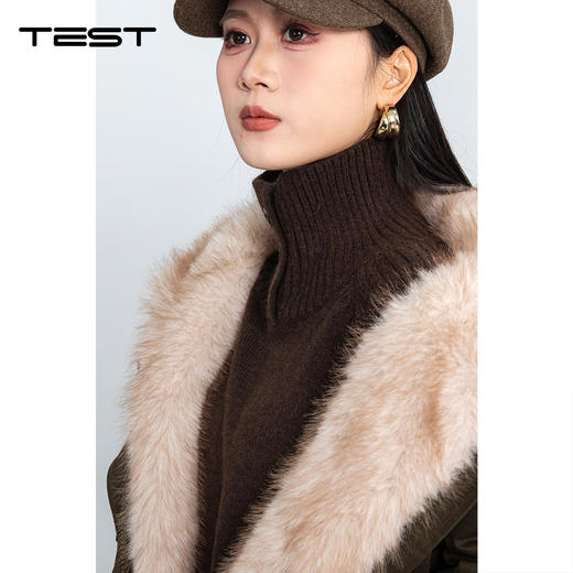 冬上新时尚气质柔软舒适保暖派克服2254200 商品图4