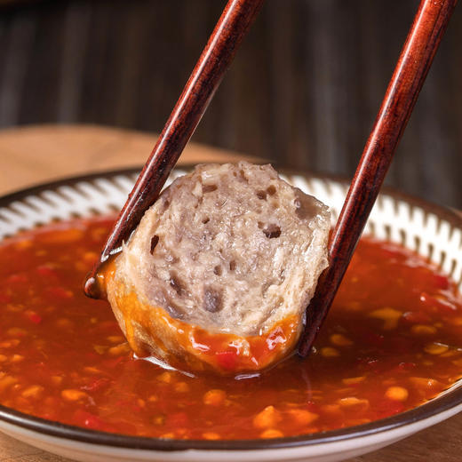 【顺丰包邮】潮汕牛肉丸火锅食材牛筋丸关东煮半成品食材抖音爆款。jb 商品图3