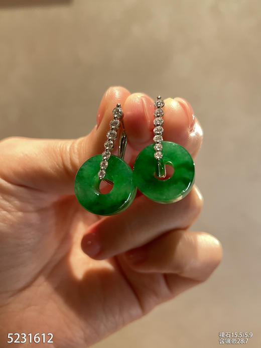 平安扣耳坠【5231612】具体价格微信咨询 商品图2