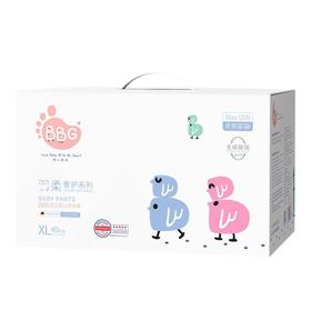BBG蓝芯婴儿学步裤羽柔奢护系列 XL码-40片