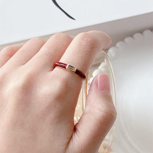 红色百搭戒指-纪念日百货门店同款167443920 商品图4